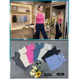 Майка жіноча 2502 l.grey р.42-46 "FLORA" недорого оптом від прямого постачальника