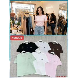 футболка жіноча 5009 mix р.52-54 "FLORA" недорого оптом від прямого постачальника