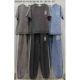 Костюм жіночий BH502 l.blue р.M-XL "FLORA" недорого оптом від прямого постачальника