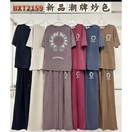 Костюм жіночий BXT2159 wine р.M-XL "FLORA" недорого оптом від прямого постачальника