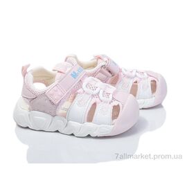 Босоніжки дитячі літні Літо J24204-1F (10 пар р.23-27) "KIMBOO" недорого оптом від прямого постачальника