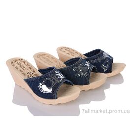 Фотография Шлепки женские облегченные Лето 26033 mix (36 пар р.36-40) "DeMur" недорого оптом от прямого поставщика