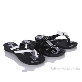 Фотография Шлепки женские облегченные Лето 263002-17 mix (60 пар р.36-41) "DeMur" недорого оптом от прямого поставщика