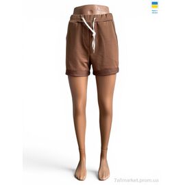 Фотография Шорты женские Лето 620 шоколад (4 шт. р.сетка S-XL) "Sport style" недорого оптом от прямого поставщика