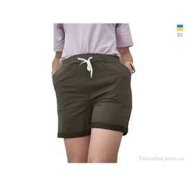 Фотография Шорты женские Лето 620 хакі (4 шт. р.сетка S-XL) "Sport style" недорого оптом от прямого поставщика