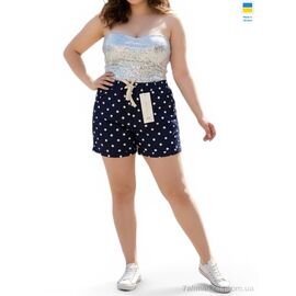 Фотография Шорты женские Лето 308 синій (4 шт. р.сетка M-XL) "Sport style" недорого оптом от прямого поставщика