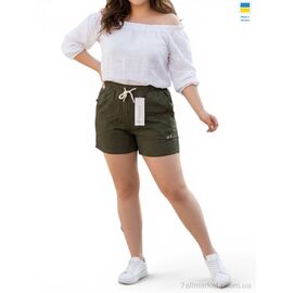 Фотография Шорты женские Лето 309-1 хакі (3 шт. р.сетка XL-3XL) "Sport style" недорого оптом от прямого поставщика