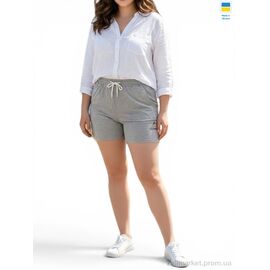 Фотография Шорты женские Лето 309-1 сірий (3 шт. р.сетка XL-3XL) "Sport style" недорого оптом от прямого поставщика