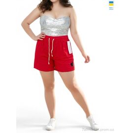 Фотография Шорты женские Лето 315 червоний (5 шт. р.сетка S-2XL) "Sport style" недорого оптом от прямого поставщика