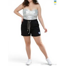 Фотография Шорты женские Лето 315 чорний (5 шт. р.сетка S-2XL) "Sport style" недорого оптом от прямого поставщика