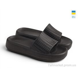 Фотография Шлепки женские облегченные Лето ДС78 чорний (8 пар р.36-41) "Rai shoes" недорого оптом от прямого поставщика