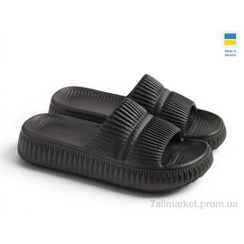 Шльопанці жіночі полегшені Літо ДС79 чорний (8 пар р.36-41) "Rai shoes" недорого оптом від прямого постачальника