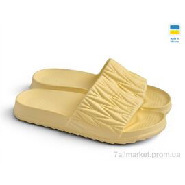 Шльопанці жіночі полегшені Літо ДС81 св.жовтий (8 пар р.36-41) "Rai shoes" недорого оптом від прямого постачальника