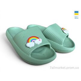 Шльопанці дитячі літні Літо 022 оливка (6 пар р.24-29) "Rai shoes" недорого оптом від прямого постачальника