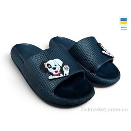 Шльопанці дитячі літні Літо 022 синій (6 пар р.24-29) "Rai shoes" недорого оптом від прямого постачальника