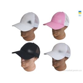 Кепка унісекс Літо 0826 mix (4 шт. р.сітка56-60) "Mabi" недорого оптом від прямого постачальника