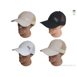 Кепка унісекс Літо 0827 mix (4 шт. р.сітка56-60) "Mabi" недорого оптом від прямого постачальника