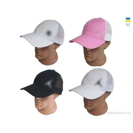 Кепка унісекс Літо 0828 mix (4 шт. р.сітка56-60) "Mabi" недорого оптом від прямого постачальника