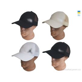 Кепка унісекс Літо 0829 mix (4 шт. р.сітка56-60) "Mabi" недорого оптом від прямого постачальника