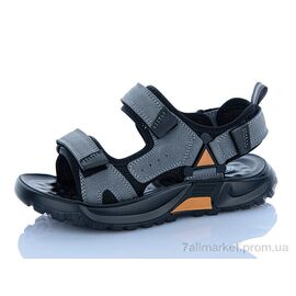 Сандалії дитячі літні Літо ZY025 grey (8 пар р.32-37) "Sportik" недорого оптом від прямого постачальника