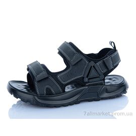 Сандалії дитячі літні Літо ZY023 black (8 пар р.36-41) "Sportik" недорого оптом від прямого постачальника