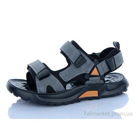 Сандалії дитячі літні Літо ZY026 grey (8 пар р.36-41) "Sportik" недорого оптом від прямого постачальника