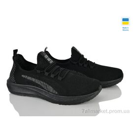 Фотография Кроссовки мужские модные Лето K401 чорний (10 пар р.41-45) "Vladimir" недорого оптом от прямого поставщика