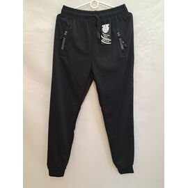 Фотография Штаны спортивные мужские 7022 black р.M-3XL "ZERO" недорого оптом от прямого поставщика