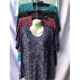 футболка жіноча A106 mix р.4XL-8XL "ZERO" недорого оптом від прямого постачальника