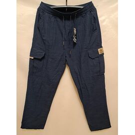Фотография Штаны мужские 3011 navy р.3XL-7XL "ZERO" недорого оптом от прямого поставщика