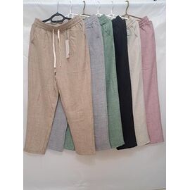Фотография Штаны женские летние 5220 mix р.4XL-7XL "ZERO" недорого оптом от прямого поставщика