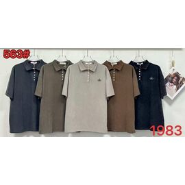 футболка жіноча P563 mix р.52-54 "FLORA" недорого оптом від прямого постачальника