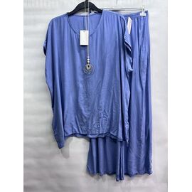 Костюм жіночий E1809 blue р.54-58 "Emsweekis" недорого оптом від прямого постачальника