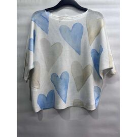 Фотография Свитер женский E1810 white р.48-52 "Emsweekis" недорого оптом от прямого поставщика