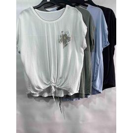 футболка жіноча E1691 l.blue р.50-54 "Emsweekis" недорого оптом від прямого постачальника