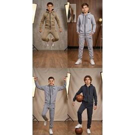 Фотография Костюм детский спортивный летний на мальчика 289-3 khaki р.13-17 "MMZ" недорого оптом от прямого поставщика