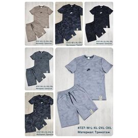 Фотография Костюм мужской 727 grey р.M-3XL "Shon" недорого оптом от прямого поставщика