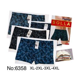 Фотография Трусы мужские 6358 mix р.XL-4XL "Алия" недорого оптом от прямого поставщика