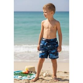 Фотография Плавки детские на мальчика 6516 grey-l.blue р.8-16 "DFK" недорого оптом от прямого поставщика