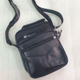 Фотография Сумка мужская CB466 black р.22*20*7.5 "Candy bags" недорого оптом от прямого поставщика