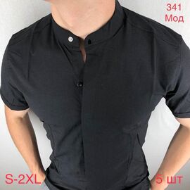 Фотография Рубашка мужская летняя ND1294-341 black р.46-54 "EMRE" недорого оптом от прямого поставщика