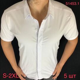 Фотография Рубашка мужская летняя ND1298-51453 white р.46-54 "EMRE" недорого оптом от прямого поставщика