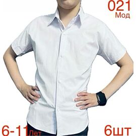Сорочка дитяча легка на хлопчика ND1345-021 white р.6-11 "EMRE" недорого оптом від прямого постачальника