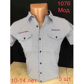 Сорочка дитяча легка на хлопчика ND1366-1076 grey р.10-14 "EMRE" недорого оптом від прямого постачальника