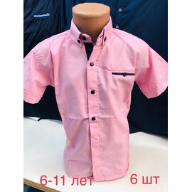 Сорочка дитяча легка на хлопчика ND1367-1076 pink р.6-11 "EMRE" недорого оптом від прямого постачальника