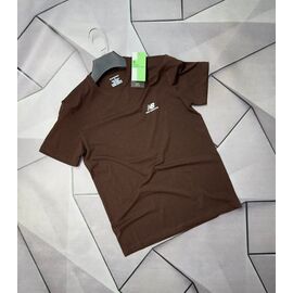 Фотография Футболка мужская 67024 brown р.S-2XL "MACCALI" недорого оптом от прямого поставщика