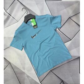 Фотография Футболка мужская 67054 l.blue р.S-2XL "MACCALI" недорого оптом от прямого поставщика