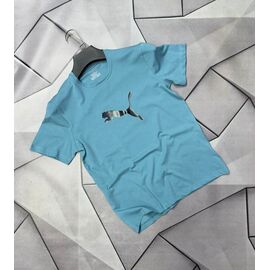 Фотография Футболка мужская 67061 l.blue р.S-2XL "MACCALI" недорого оптом от прямого поставщика