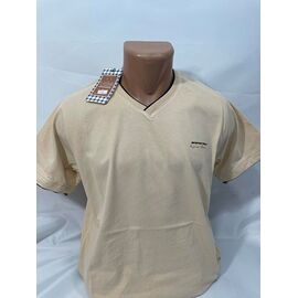 Футболка чоловіча SB1991 beige р.L-3XL "Sabihina" недорого оптом від прямого постачальника