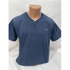 Футболка чоловіча SB1996 navy р.4XL-7XL "Sabihina" недорого оптом від прямого постачальника